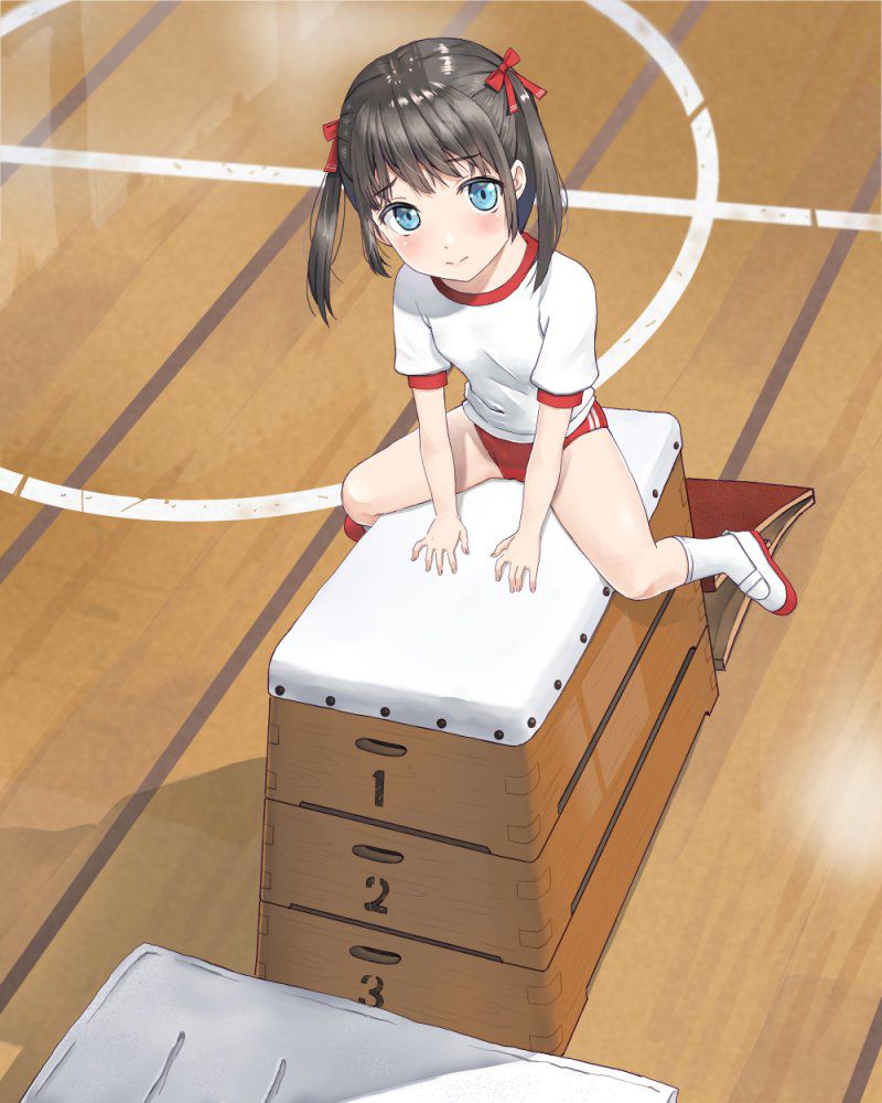 体操服・ブルマの二次元エロ画像。