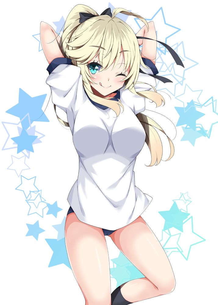 体操服・ブルマの二次元エロ画像。