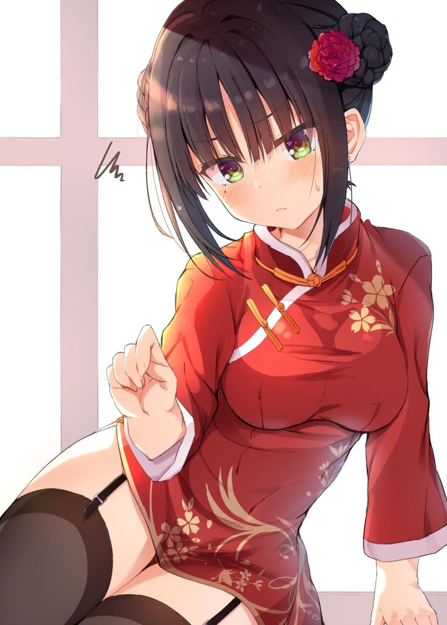 ガーターベルトの二次エロ画像を愛でる。