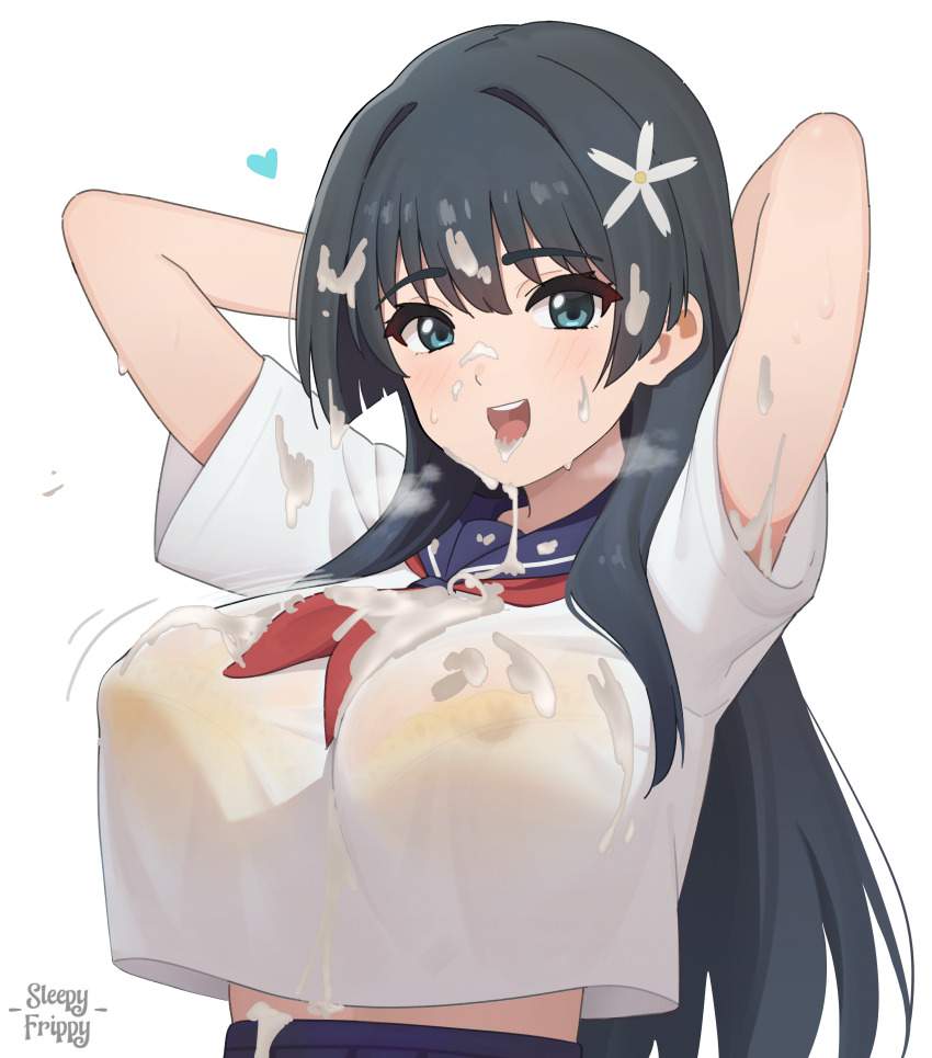 ぶっかけの二次エロ画像を愛でる。