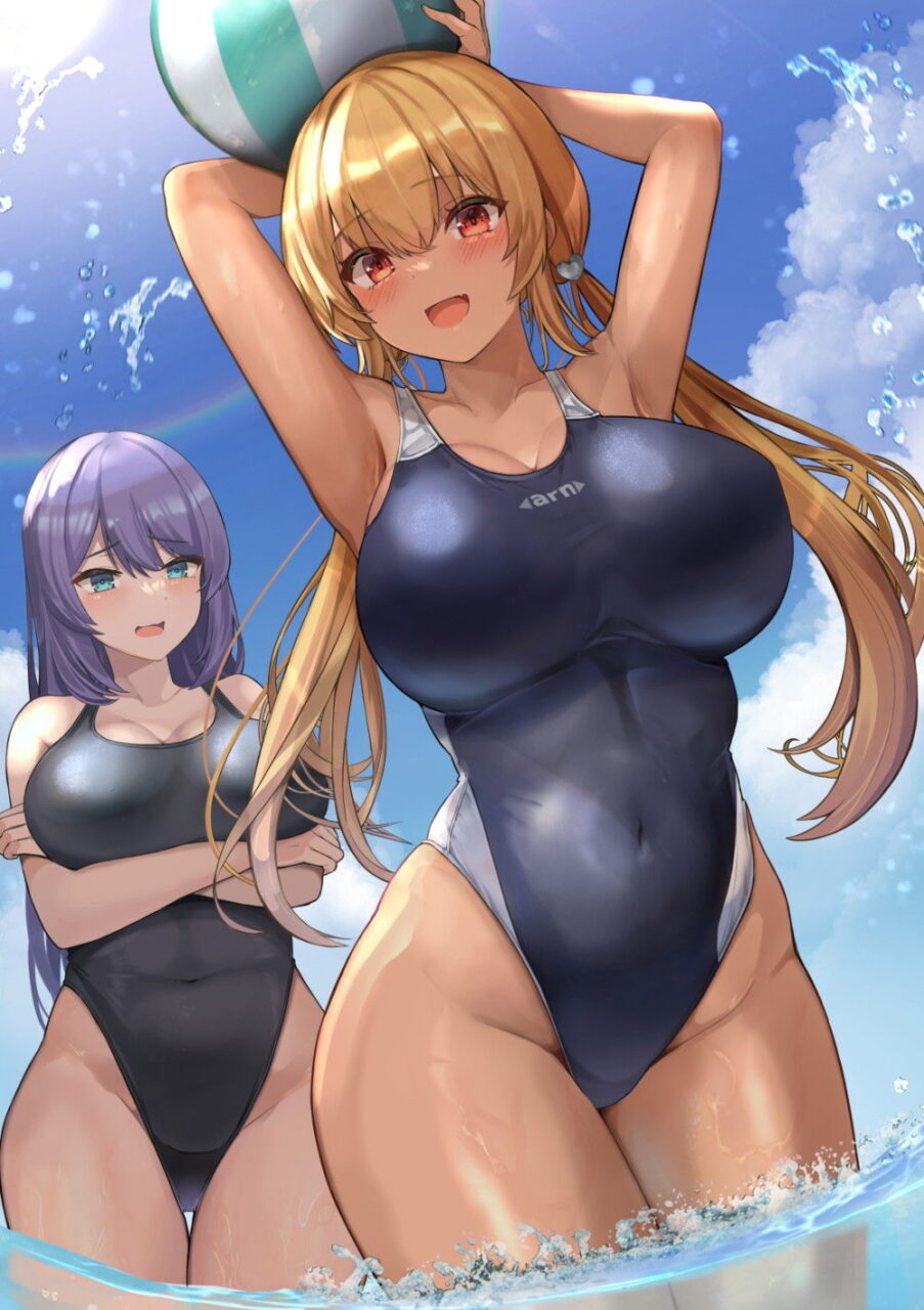 競泳水着のエロ画像でヌきたい奴らは集まれ！