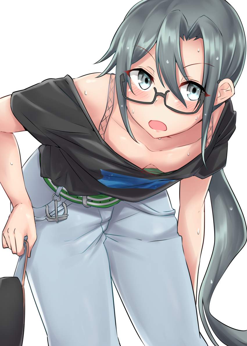 胸チラの二次エロ画像を愛でる。