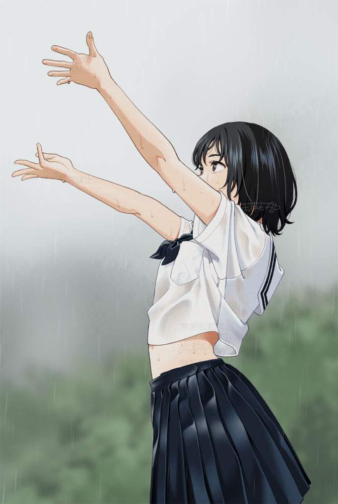 こんなにエロ過ぎる濡れ透けの画像は反則です！