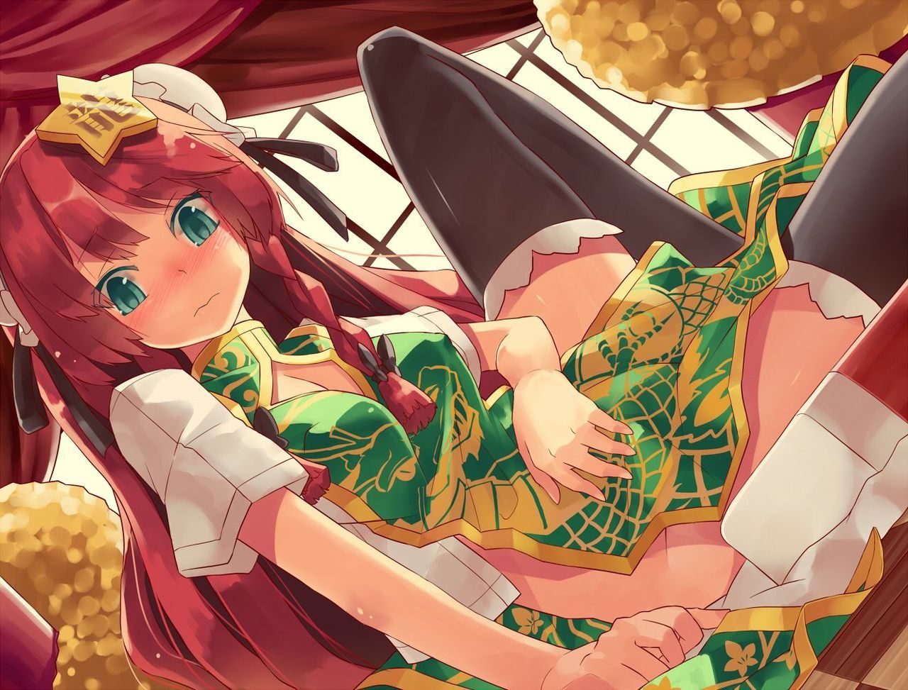 チャイナ服の二次エロ画像で！