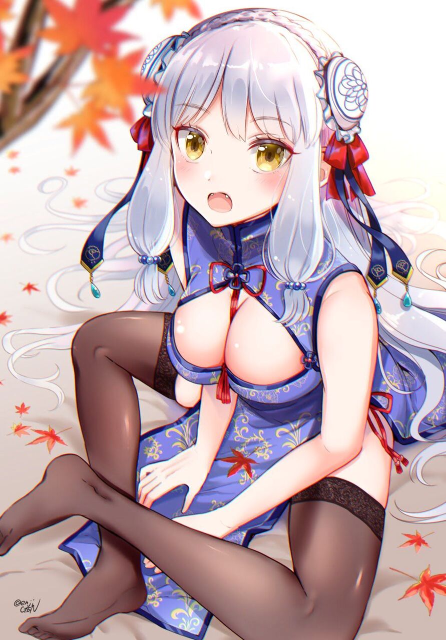 チャイナ服の二次エロ画像で！