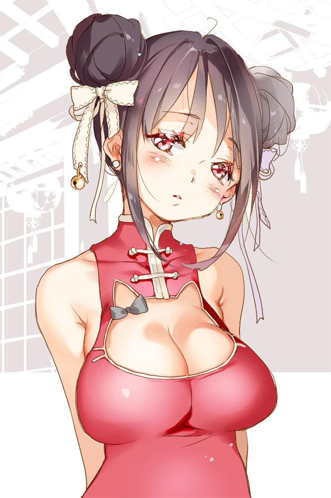 チャイナ服の二次エロ画像で！