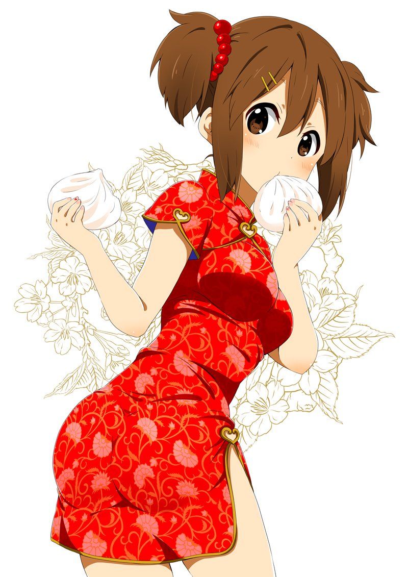 チャイナ服の二次エロ画像で！