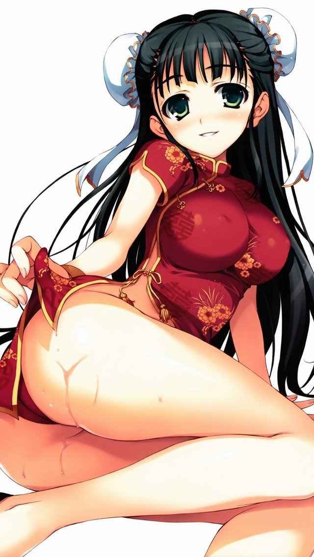 チャイナ服の二次エロ画像で！