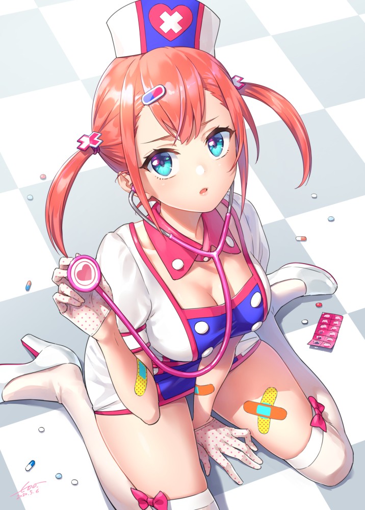 ナースの虹エロ画像