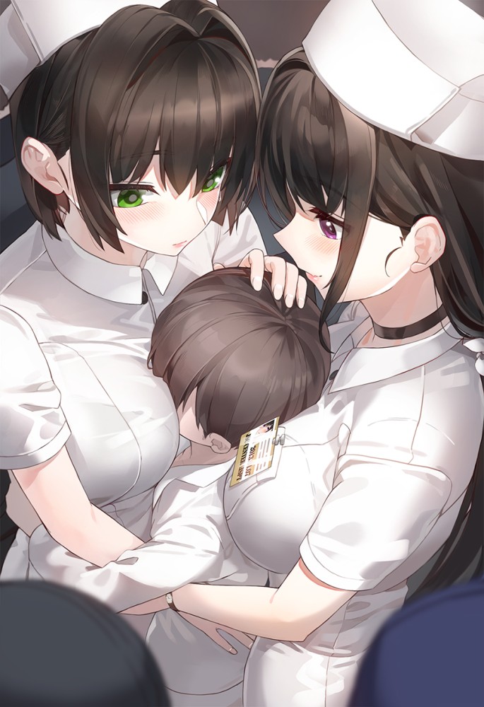 ナースの虹エロ画像