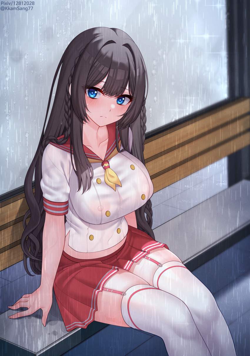 こんなにエロ過ぎる濡れ透けの画像は反則です！