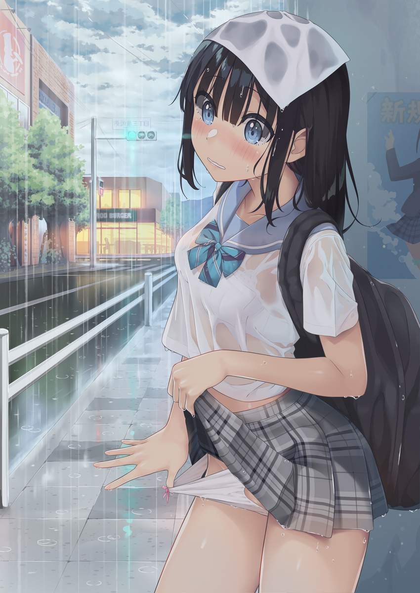 こんなにエロ過ぎる濡れ透けの画像は反則です！