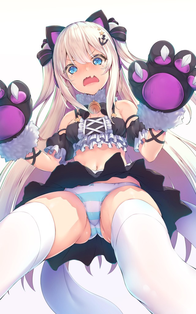 こんなにエロ過ぎる縞パンの画像は反則です！