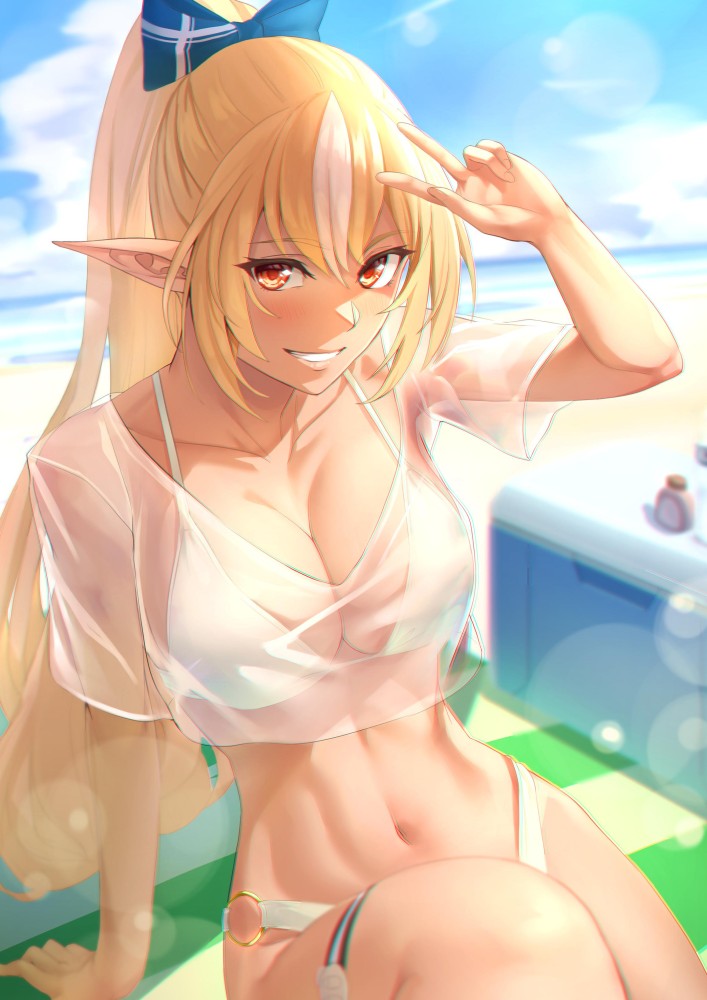 エルフ耳のドエロい画像