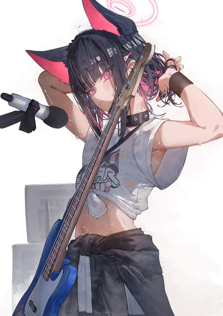 わきフェチの二次フェチ画像。