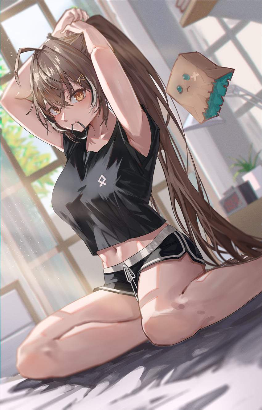 わきフェチの二次フェチ画像。