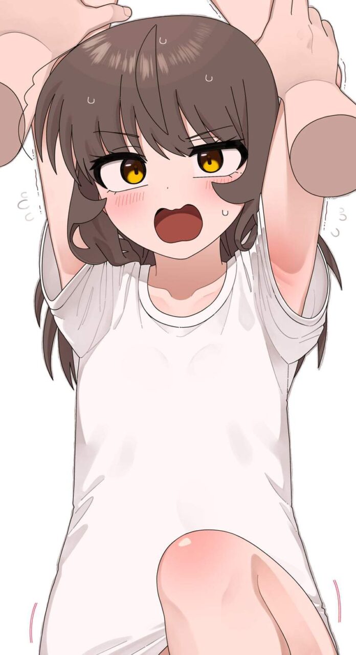 わきフェチの二次フェチ画像。