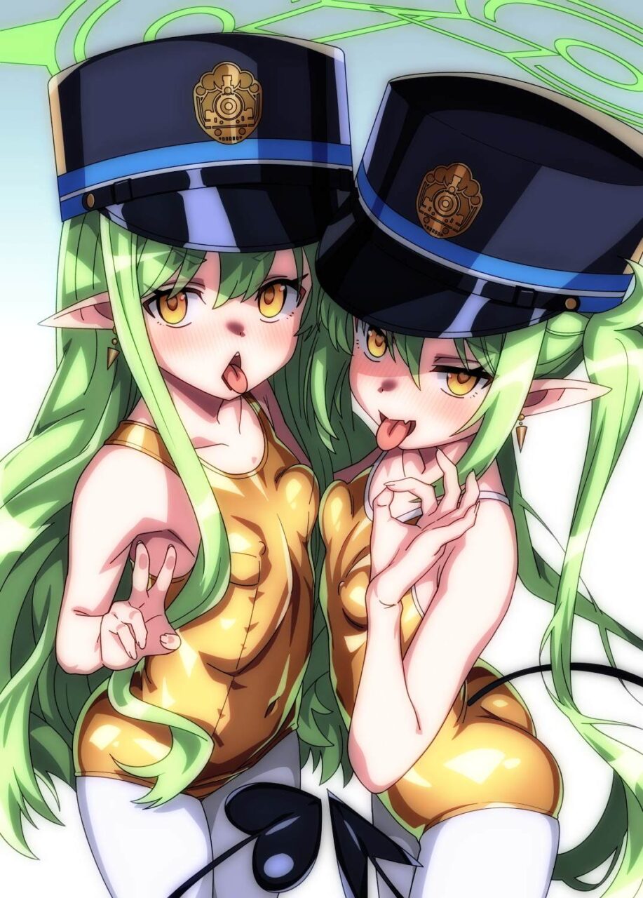 フェラチオの二次元エロ画像。