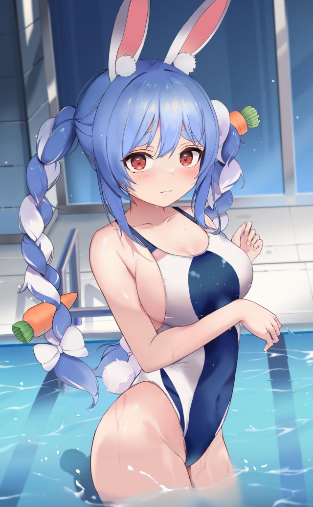競泳水着のエロ画像を復習していく