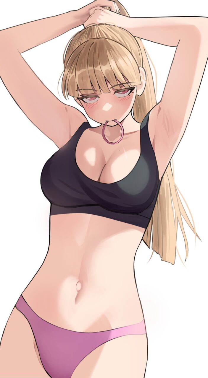ポニーテールのエロ画像をアップ！
