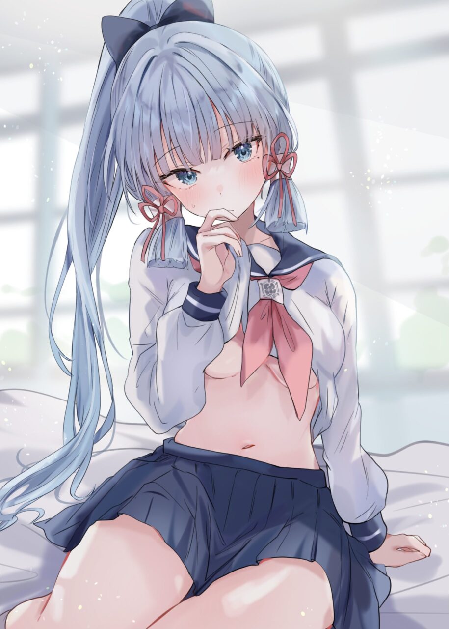 表情の二次フェチ画像。