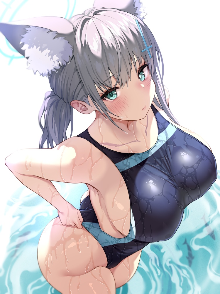 競泳水着のエロ画像を復習していく