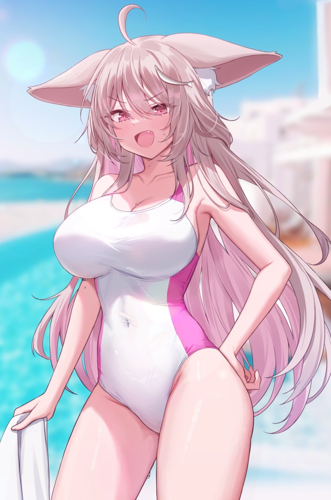 競泳水着のエロ画像を復習していく