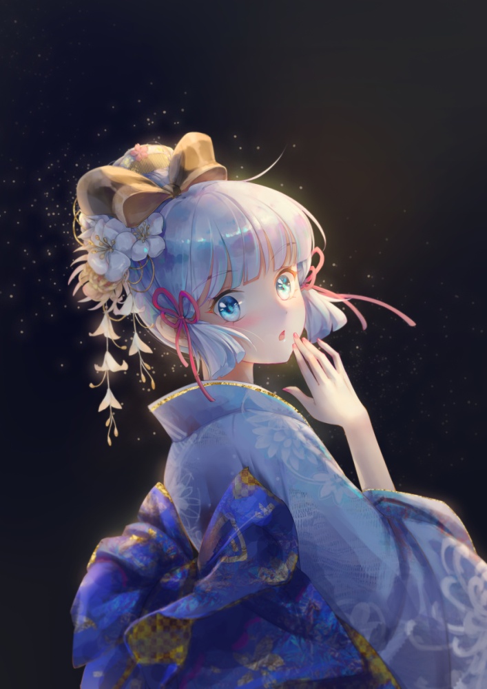 銀髪のえっちなやつ