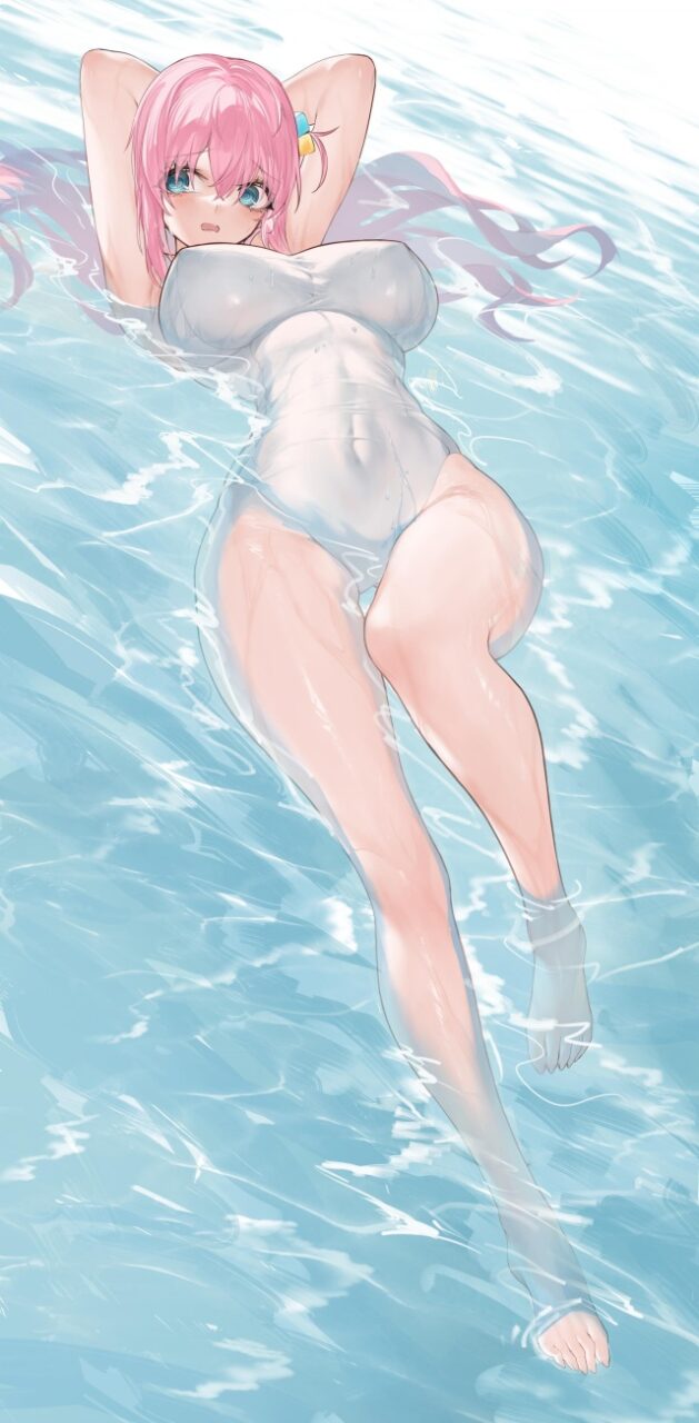 競泳水着のエロ画像を復習していく