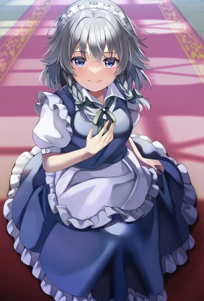 銀髪のエロ画像をアップ！