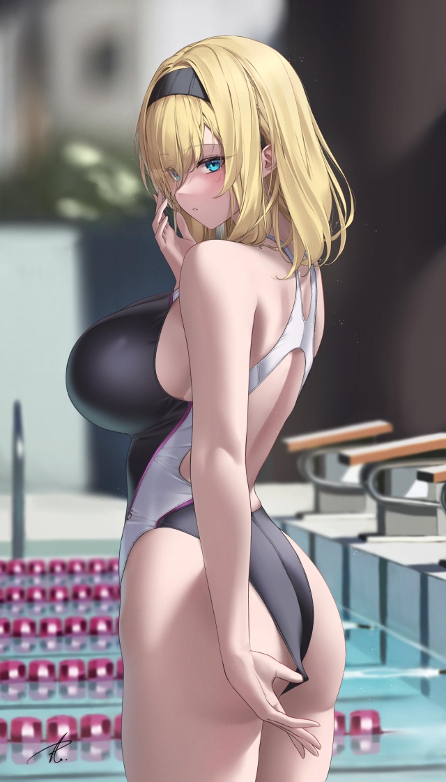 競泳水着のエロ画像まとめ！