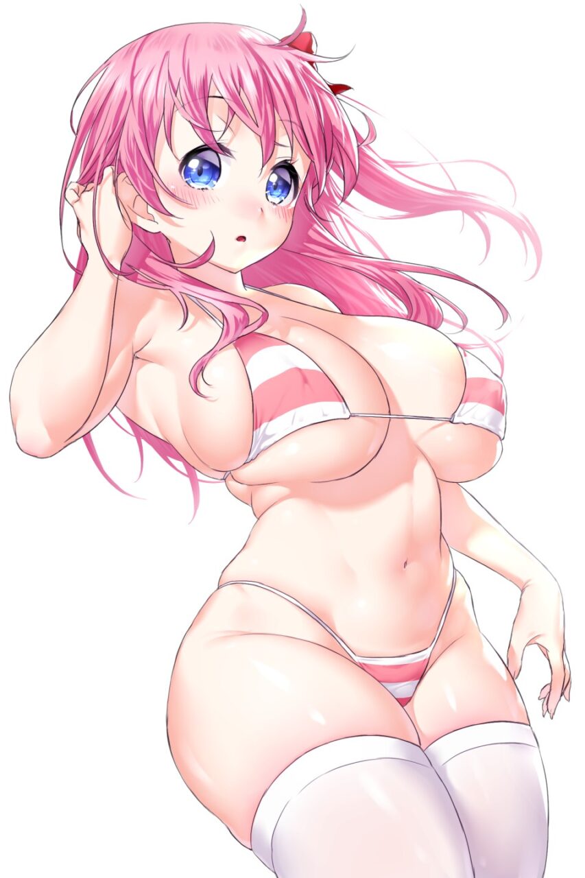 乳首の二次エロ画像を愛でる。