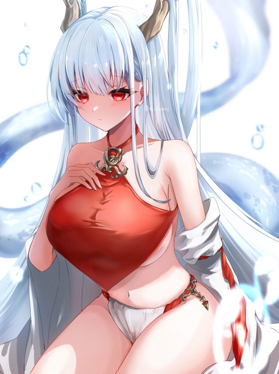 濡れ透けのエロ画像なんです！