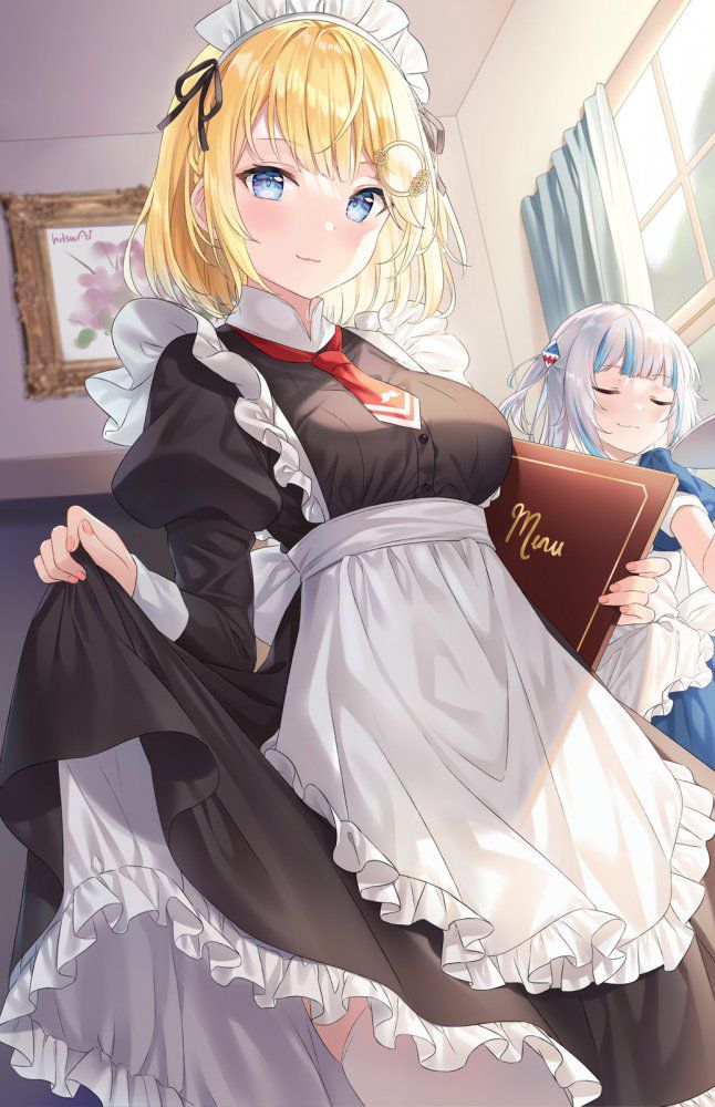 メイドの二次フェチ画像。