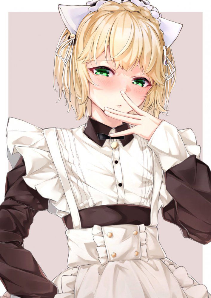 メイドの二次フェチ画像。