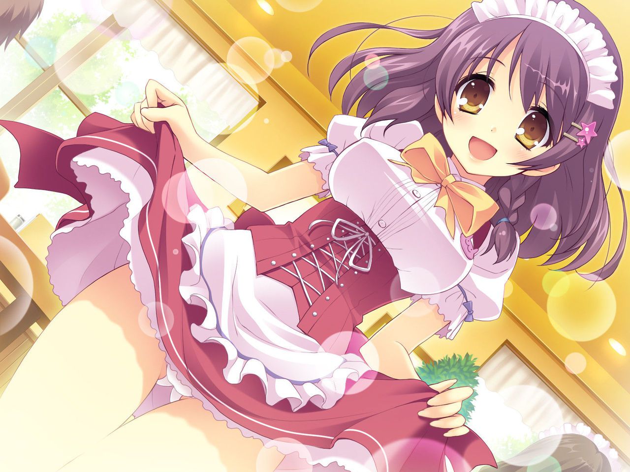 メイドの二次フェチ画像。