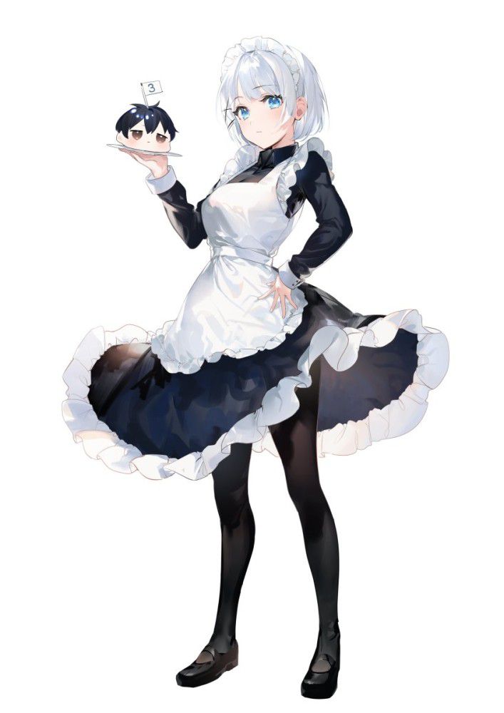 メイドの二次フェチ画像。