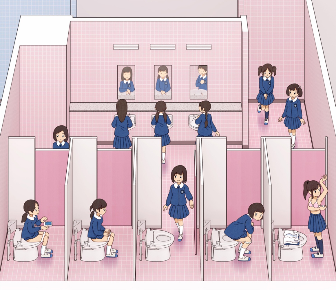 トイレのエロい画像