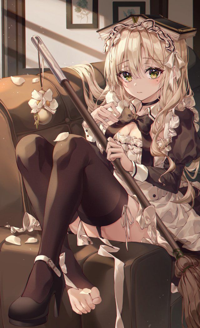 メイドの二次フェチ画像。