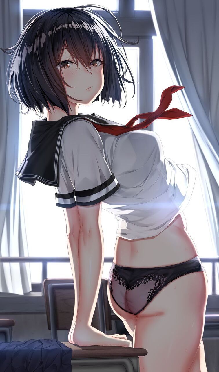お尻の虹エロ画像