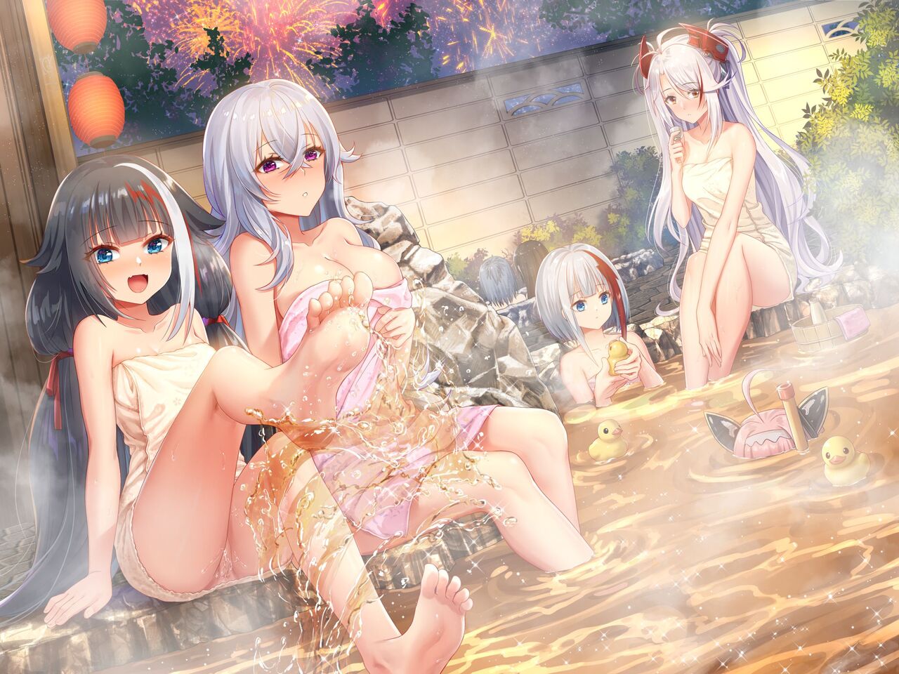 お風呂でしこれる二次画像ください！
