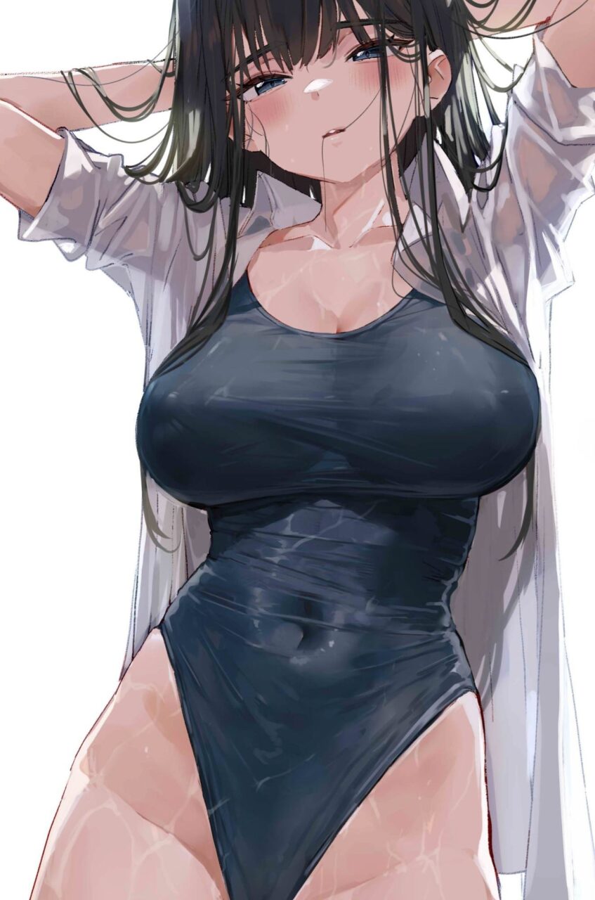 スク水のレベルが高いエロ画像