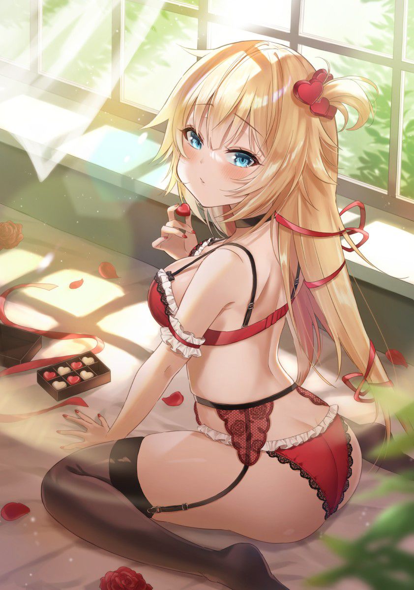 金髪のエッチな魅力が分かるエロ画像