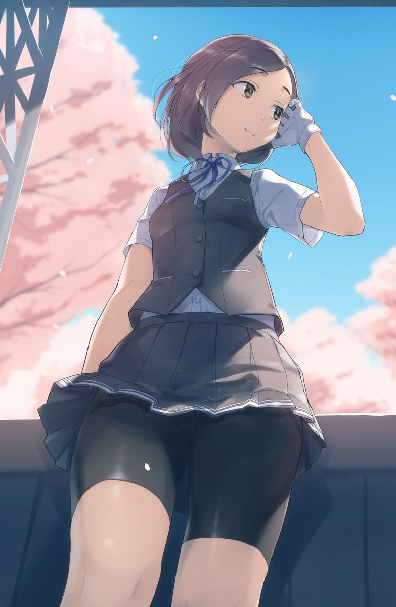 ローアングルのエロ画像なんです！