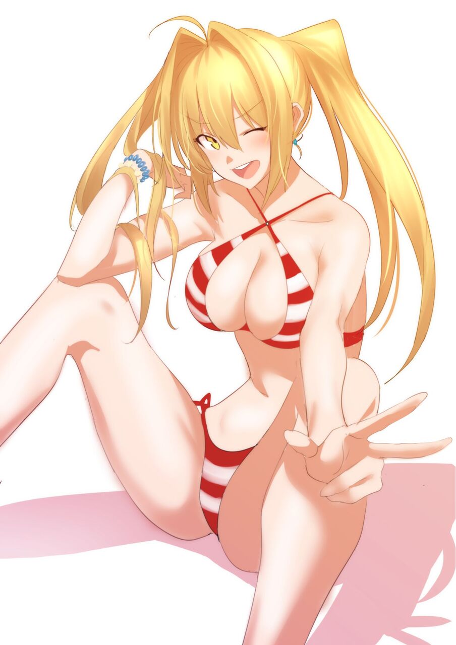 金髪のエロ可愛い画像貼っていくぜ！