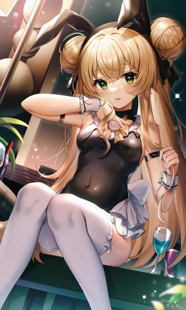 バニーガールの二次エロ画像で！