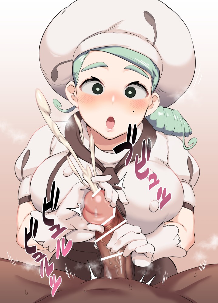 手コキのエロ画像をアップ！