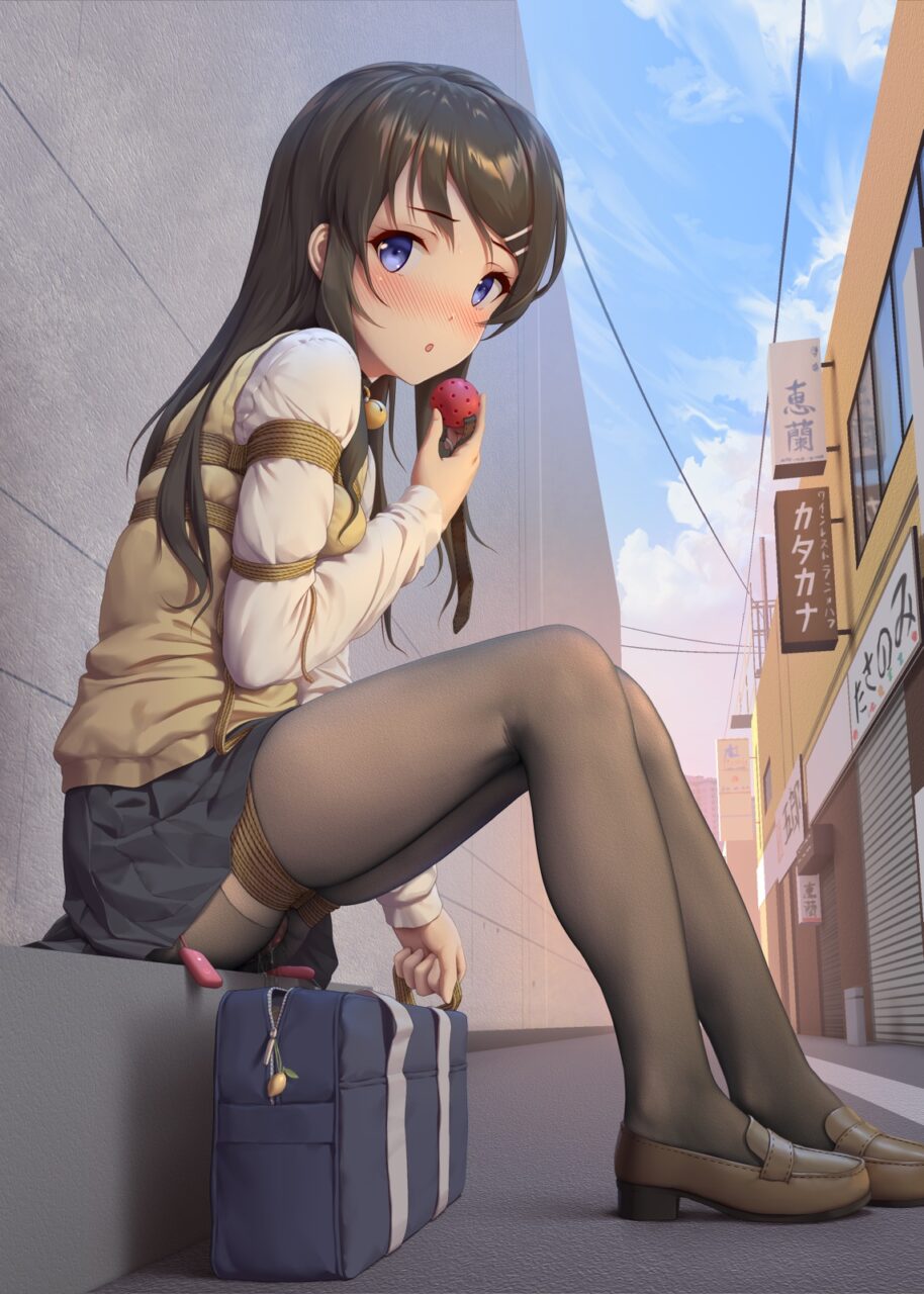 バイブ・ローターの二次フェチ画像。