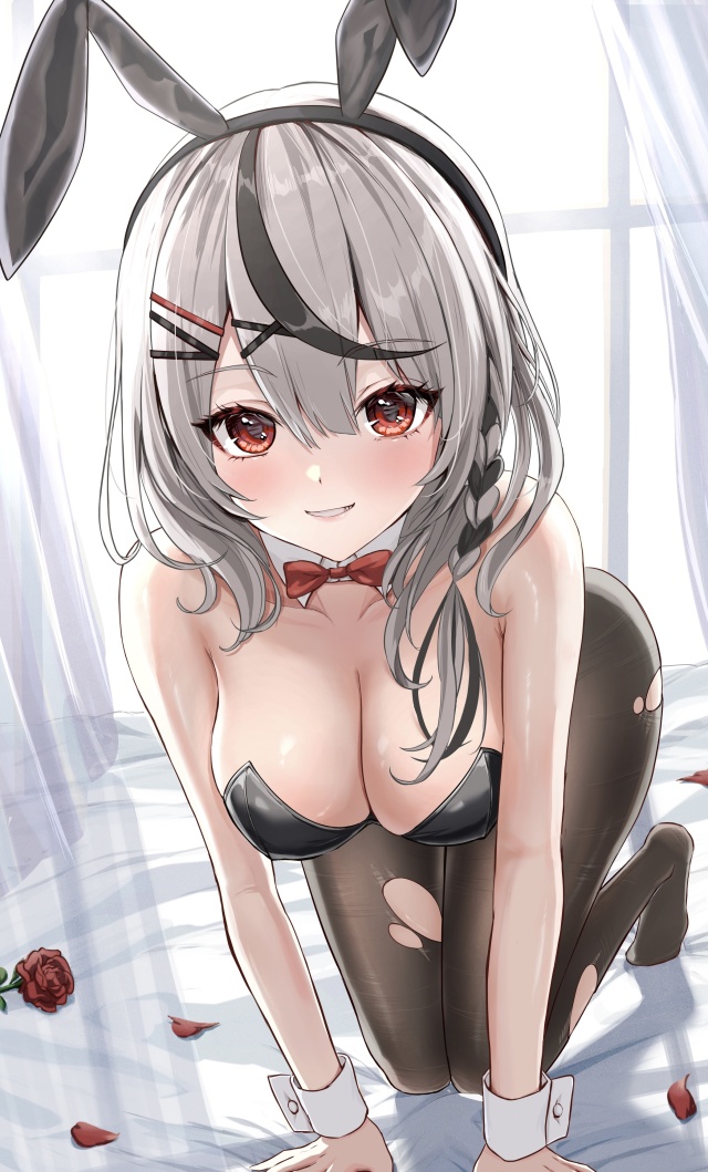 バニーガールの二次エロ画像で！