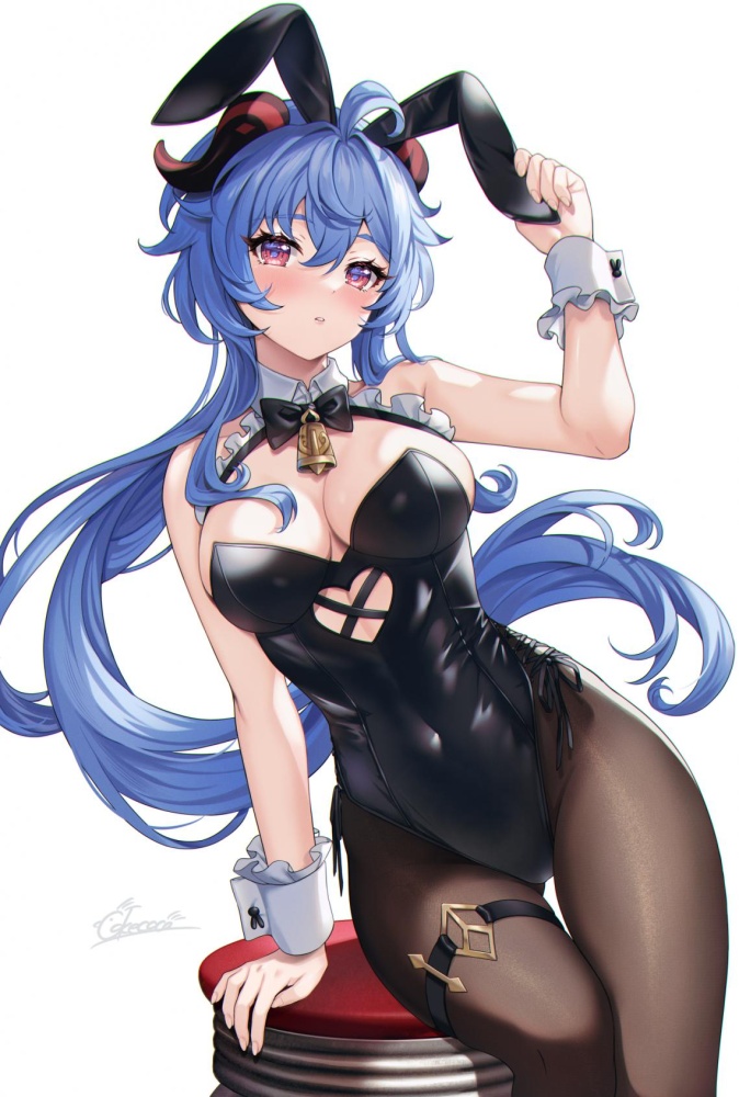 バニーガールの二次エロ画像で！
